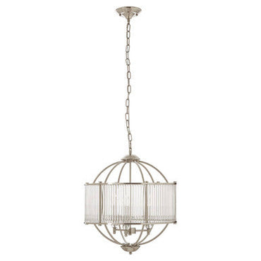 Abira Silver Pendant Light