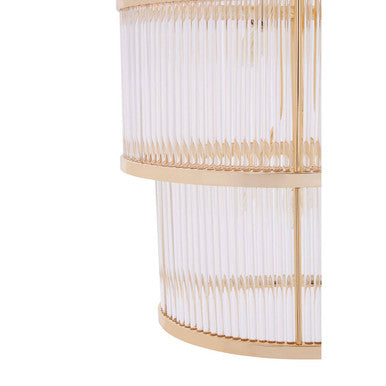 3 Tier Gold Finish Glass Chandelier | Salasco