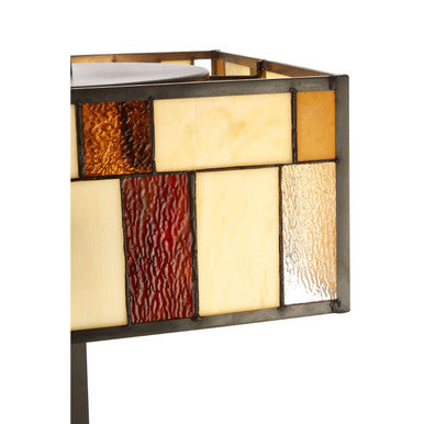 Waldorf  Square Deco Floor Gold Lamp