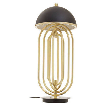 Table Lamp with Black Shade | Metropolis