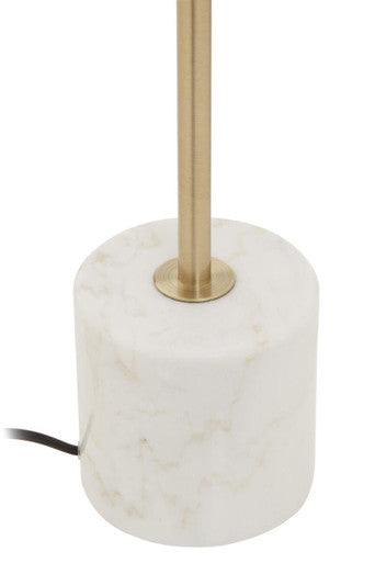 Murdoch Table Lamp With White Marble Base