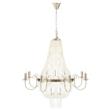 8 Bulb Seashell Chandelier | Elena