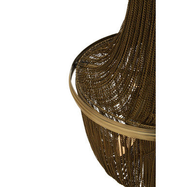 Antique Brass Design Chandelier | Chain
