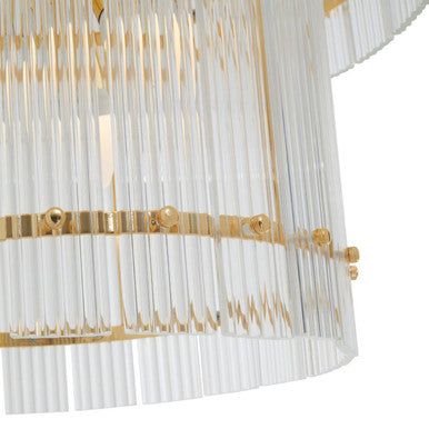 Six Bulb Glass Pendant Light | Ritz