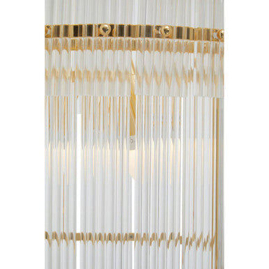 Six Bulb Glass Pendant Light | Ritz
