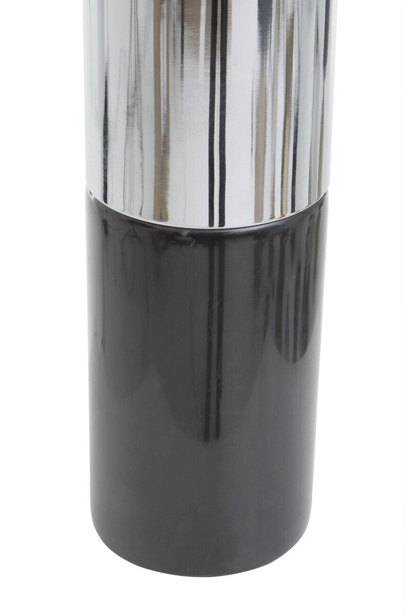 Black Marble and Chrome Table Lamp | Edgar