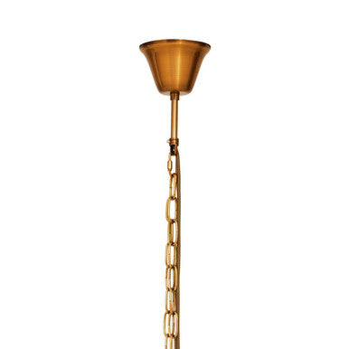 5 Bulb Small Bronze Pendant Light | Kensington Townhouse