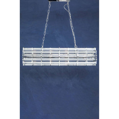 Chrome Eight Bulb Pendant Light | Karli