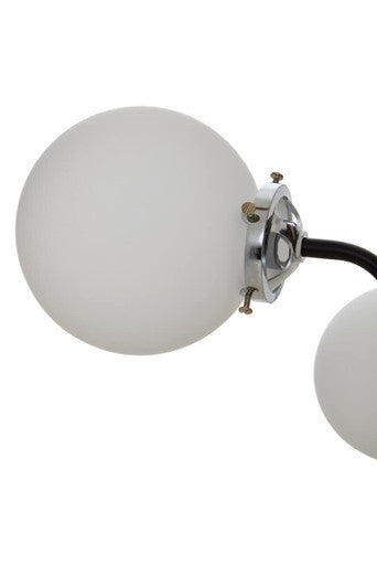Black Finish 16 Arm Statement Pendant Light | Abira