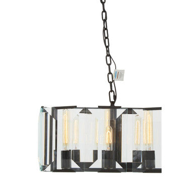 Black 12 Light Pendant Light | Babylon