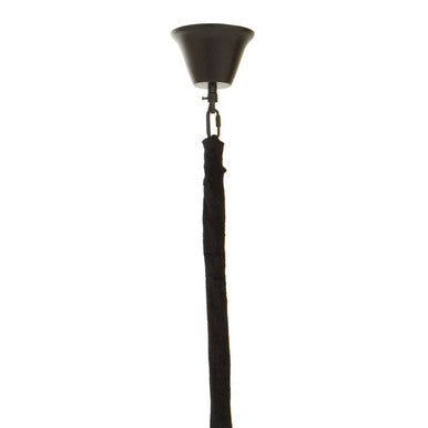 Black  Crystal 6 Light Pendant Light | Babylon