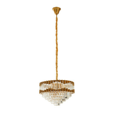 Four Bulb Antique Gold Chandelier | Babylon