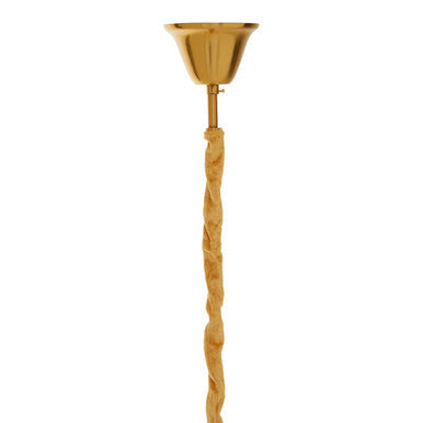 Four Bulb Antique Gold Chandelier | Babylon