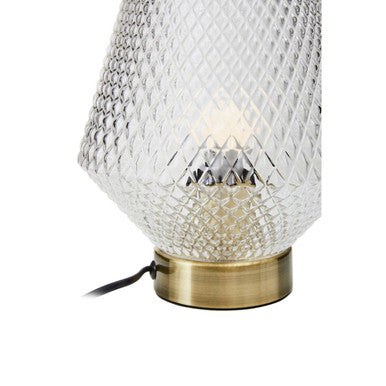 Clear Glass Table Lamp | Noble