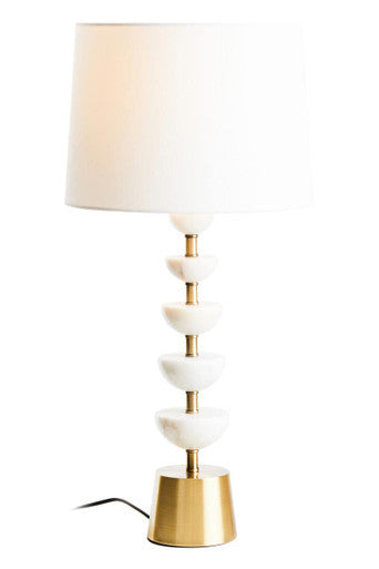 White Table Lamp | Ocala