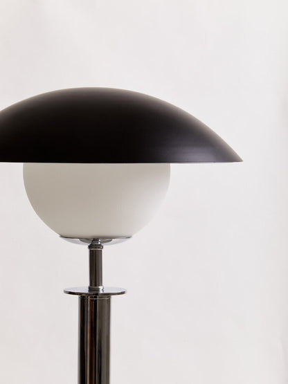 Silver Finish Metal Table Lamp | Octavia