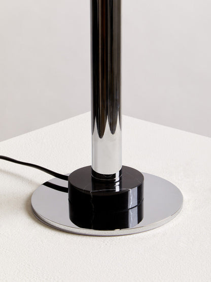 Silver Finish Metal Table Lamp | Octavia