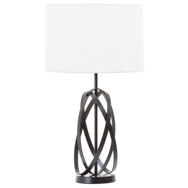 Black Cross Table Lamp | Zaina