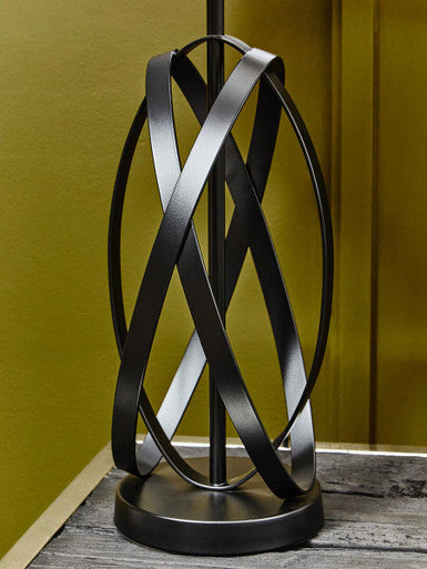 Black Cross Table Lamp | Zaina