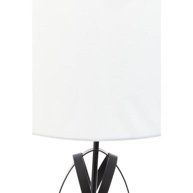 Black Cross Table Lamp | Zaina