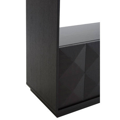 Oak Veneer Shelf Unit | Diamond