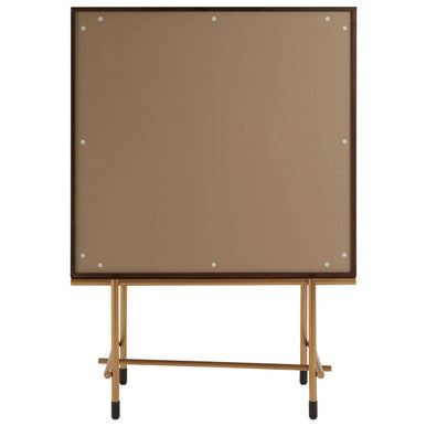Walnut Veneer Drinks Cabinet | Delta