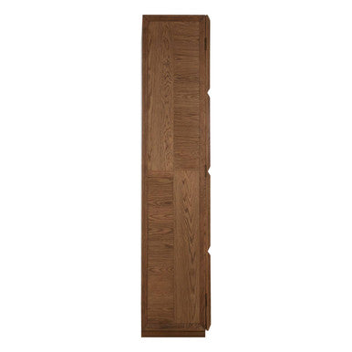Natural Oak Wood Tall Cabinet | Salvar
