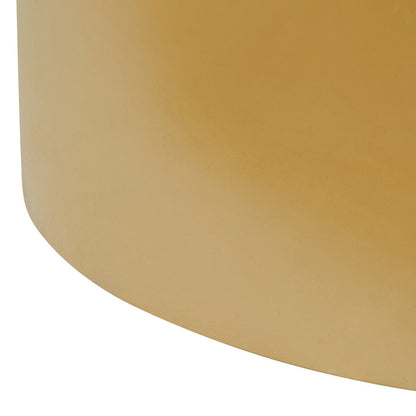 White Marble Effect Top Round Coffee Table with Gold Steel Frame | Carlox