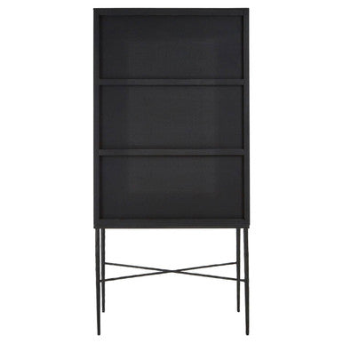 Two Door Elm Wood Wine Cabinet | Milan