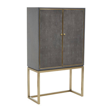 Shagreen Effect Cabinet | Deskey