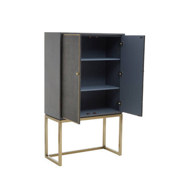 Shagreen Effect Cabinet | Deskey