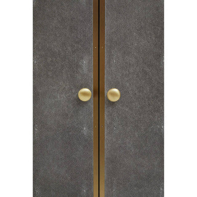 Shagreen Effect Cabinet | Deskey
