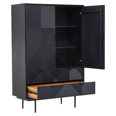 Black Finish Cabinet | Jakara