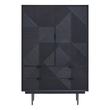Black Finish Cabinet | Jakara