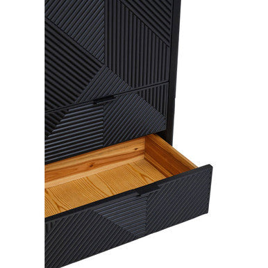 Black Finish Cabinet | Jakara
