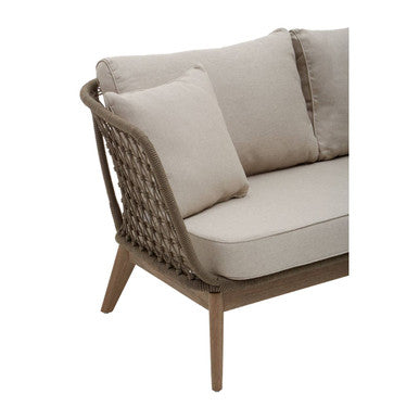 3 Seater Grey Sofa | Opus