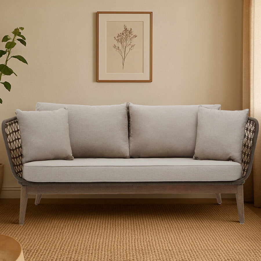 3 Seater Grey Sofa | Opus