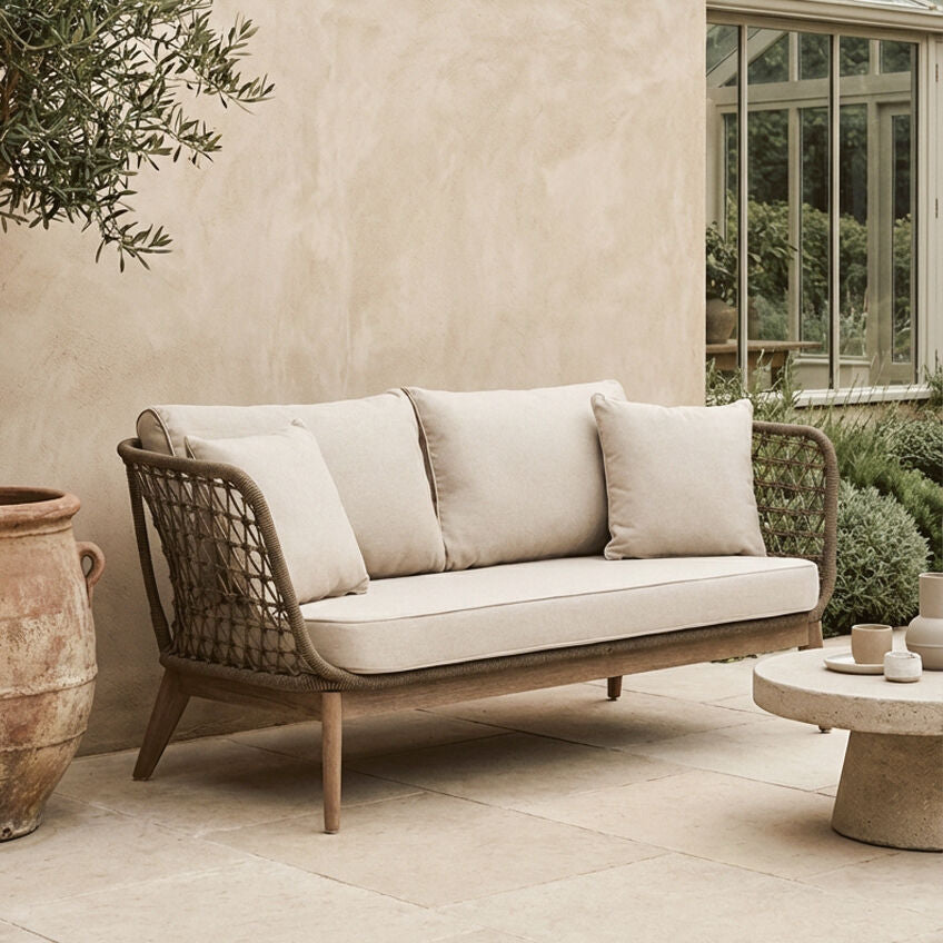 3 Seater Grey Sofa | Opus