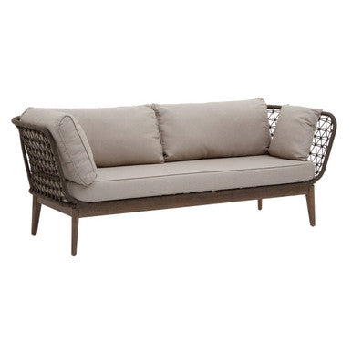 3 Seater Bronze and Charcoal Sofa | Opus