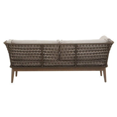 3 Seater Bronze and Charcoal Sofa | Opus