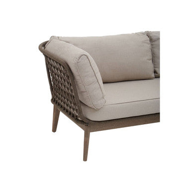 3 Seater Bronze and Charcoal Sofa | Opus