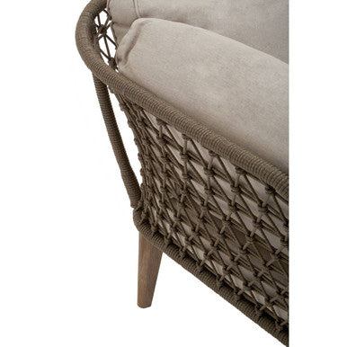 3 Seater Bronze and Charcoal Sofa | Opus