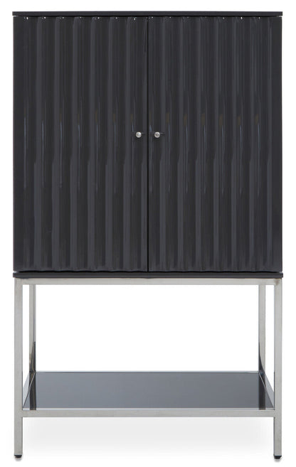 Grey Gloss Finish Cabinet | Genoa