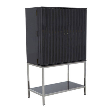 Grey Gloss Finish Cabinet | Genoa