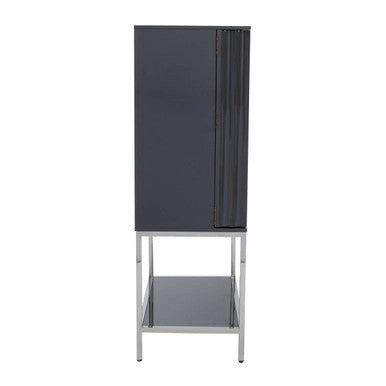 Grey Gloss Finish Cabinet | Genoa