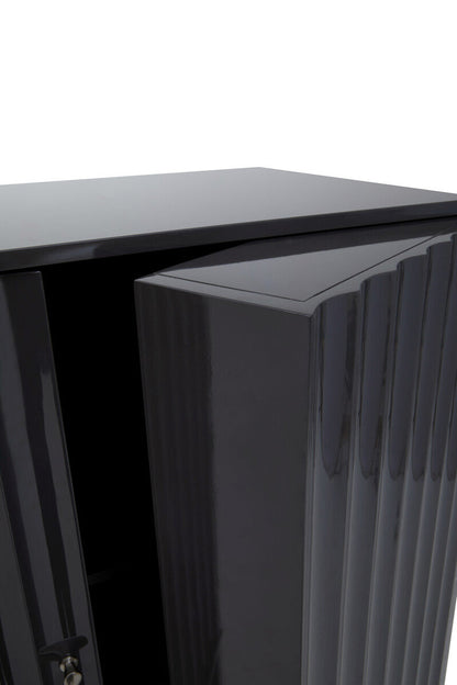 Grey Gloss Finish Cabinet | Genoa