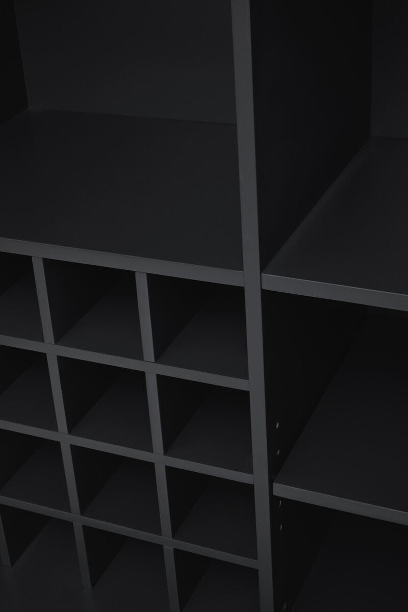 Grey Gloss Finish Cabinet | Genoa