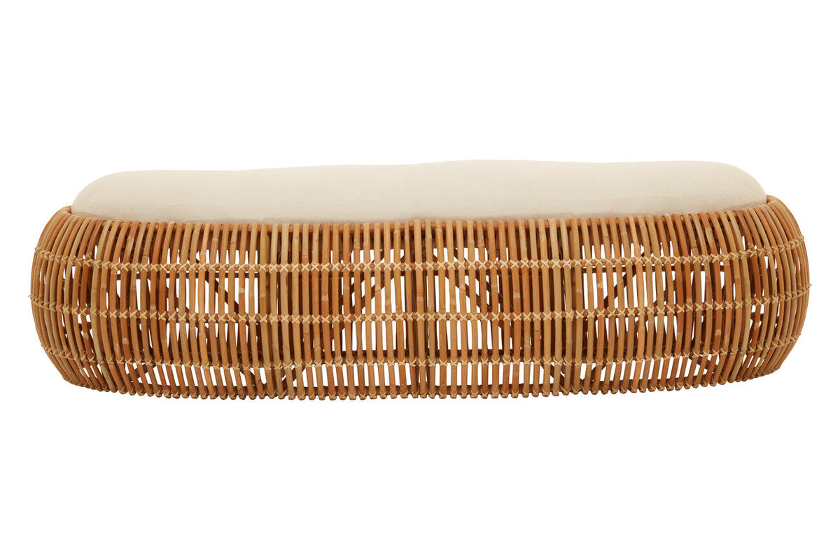 Manado Natural Rattan Bench