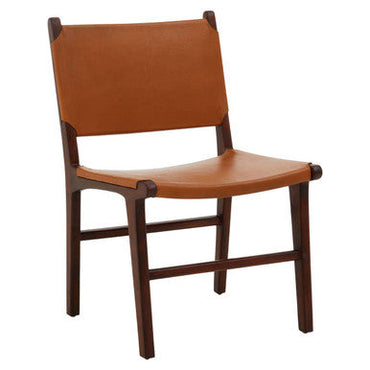 Antique Brown Leather Chair | Inca