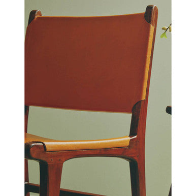 Antique Brown Leather Chair | Inca